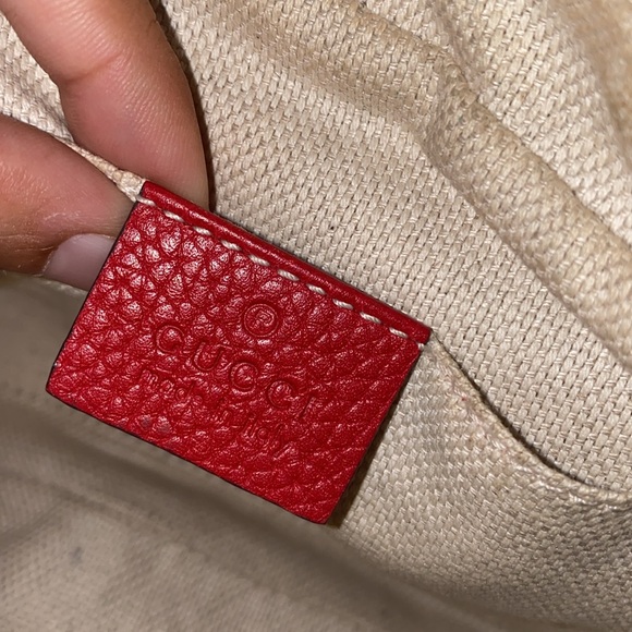 Authentic Pre Loved Gucci Soho Disco Red - Picture 13 of 17